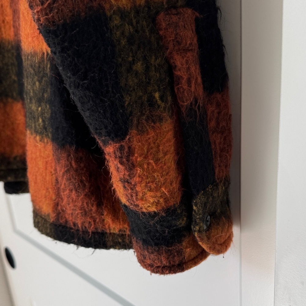 Anine Bing Samone Wool-Blend Trucker Jacket - Picture 10 of 15